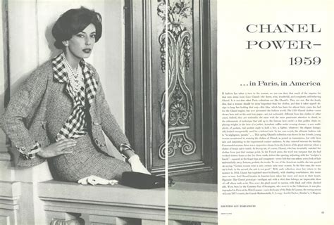 chanel 1959|Chanel 1957 john lewis.